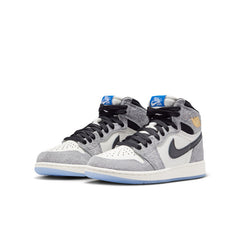 Air Jordan 1 Retro High OG GS (Cool Grey/Black/Game Royal)