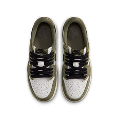 Air Jordan 1 Retro Low OG GS (Medium Olive/Black)
