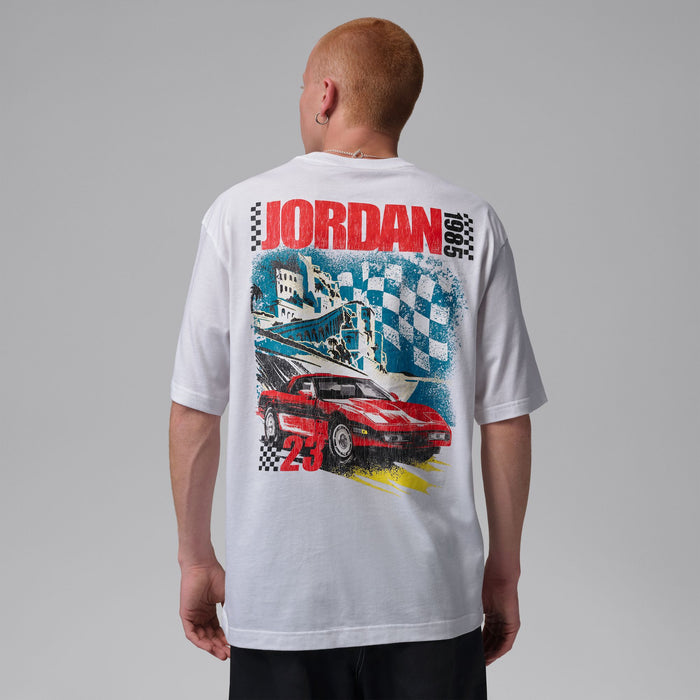 Air Jordan Car Brooklyn Tee (White)