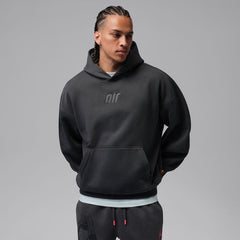 Air Jordan Oversized Brooklyn Fleece Pullover Hoodie (Anthracite)