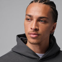 Air Jordan Oversized Brooklyn Fleece Pullover Hoodie (Anthracite)