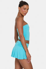 ButterCloud™ Mini Skort in Aqua