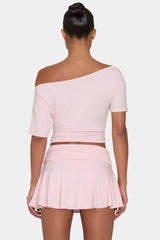ButterCloud™ Mini Skort in Blush