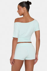 ButterCloud™ Shorts in Peppermint