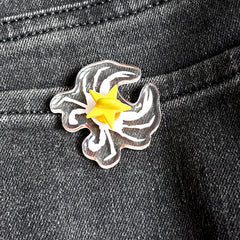 Cooked Crab Acrylic Pins