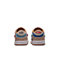Nike Dunk Low BTE (Midnight Navy/Speed Red/Green Noise)