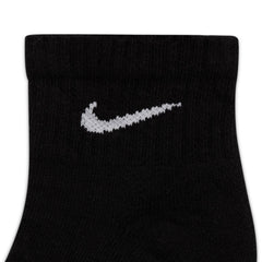 Nike Everyday Cushioned Training Ankle Socks 6 Pairs (Black)