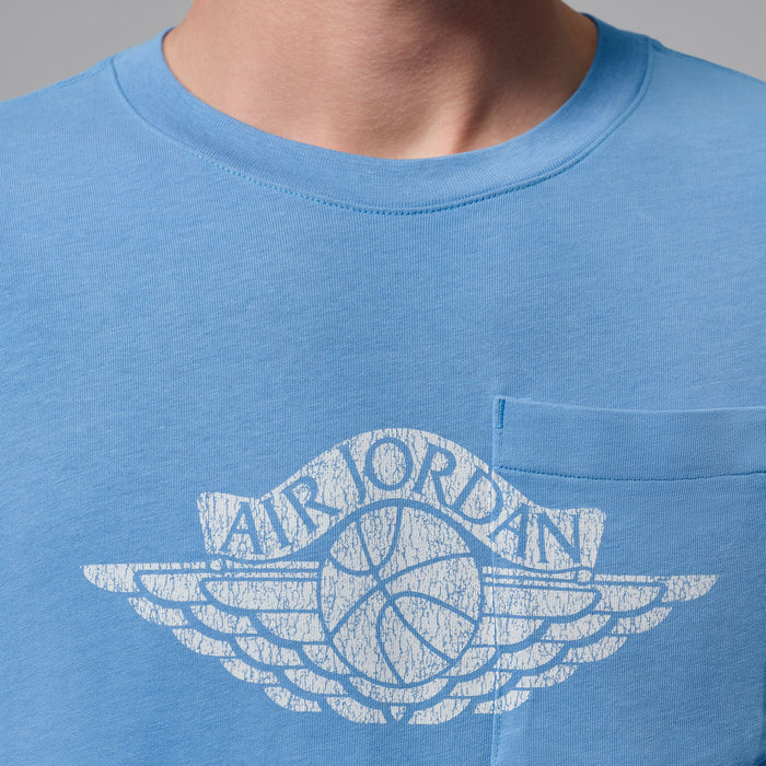 Jordan Flight Essentials Pocket T-Shirt (Blue)