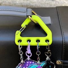 Keychain Collector Carabiner - Acid Green