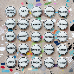 Label Me! Pins