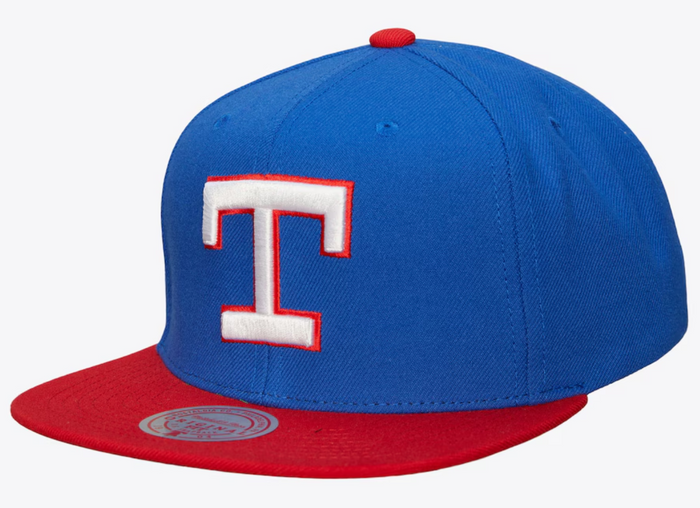 Mitchell & Ness MLB Evergreen Snapback Coop Rangers (Blue)