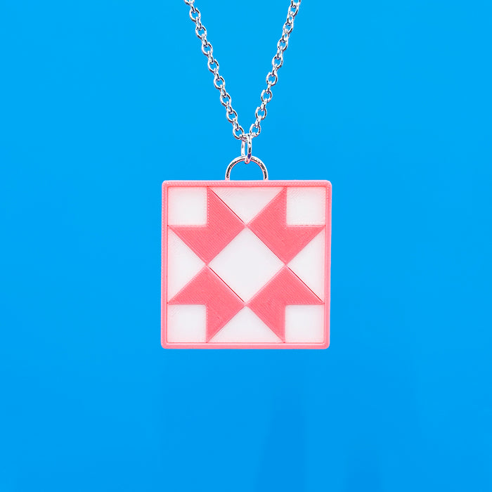 Quilty Necklace - Bubblegum