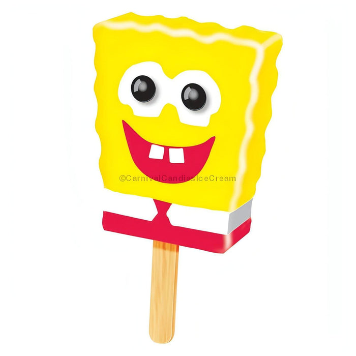 Spongebob face ice cream popsicle, 20 count bulk ice cream, local pick-up only, fun dessert option.
