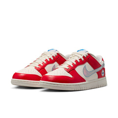 WMNS Nike Dunk Low (Action Red/Multicolor/Sail)