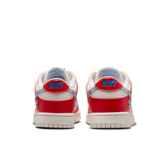 WMNS Nike Dunk Low (Action Red/Multicolor/Sail)