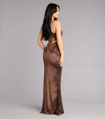Florence Mesh Lace Mermaid Formal Dress
