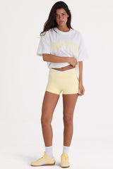 Oversized Cotton-Jersey T-Shirt in White