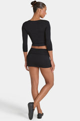 ButterCloud™ Skort in Black