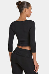 ButterCloud™ Top in Black
