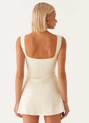 Cadence Mini Dress - Yellow