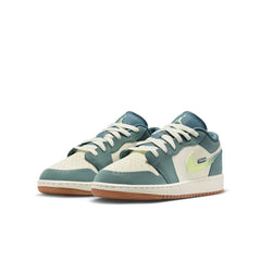 Air Jordan 1 Low SE GS (Sea Glass/LT Lemon Twist/Hasta)