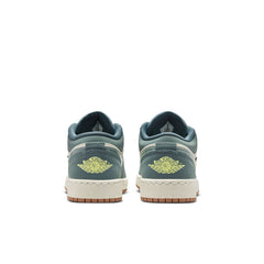 Air Jordan 1 Low SE GS (Sea Glass/LT Lemon Twist/Hasta)