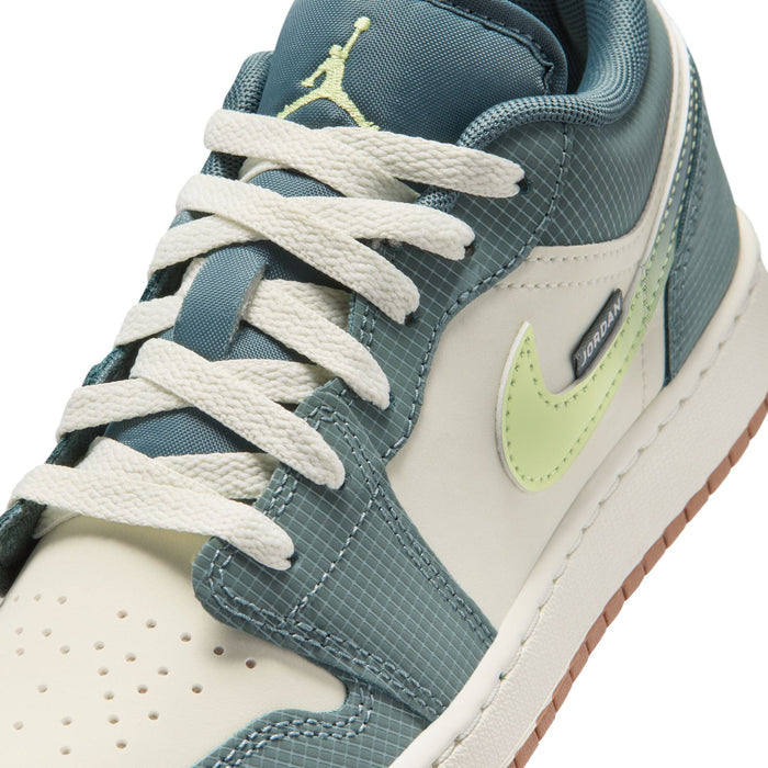 Air Jordan 1 Low SE GS (Sea Glass/LT Lemon Twist/Hasta)