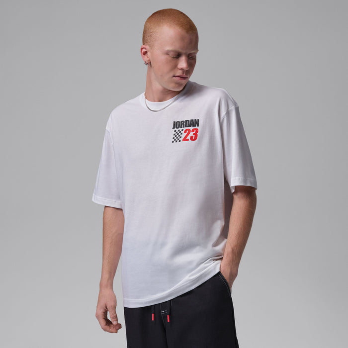 Air Jordan Car Brooklyn Tee (White)