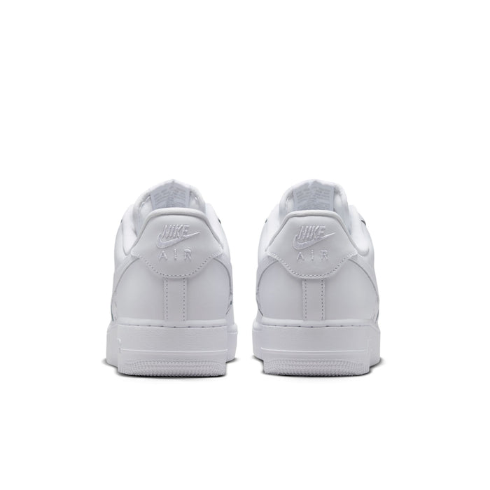 Nike Air Force 1 '07 Edge (White/White/Metallic Silver)