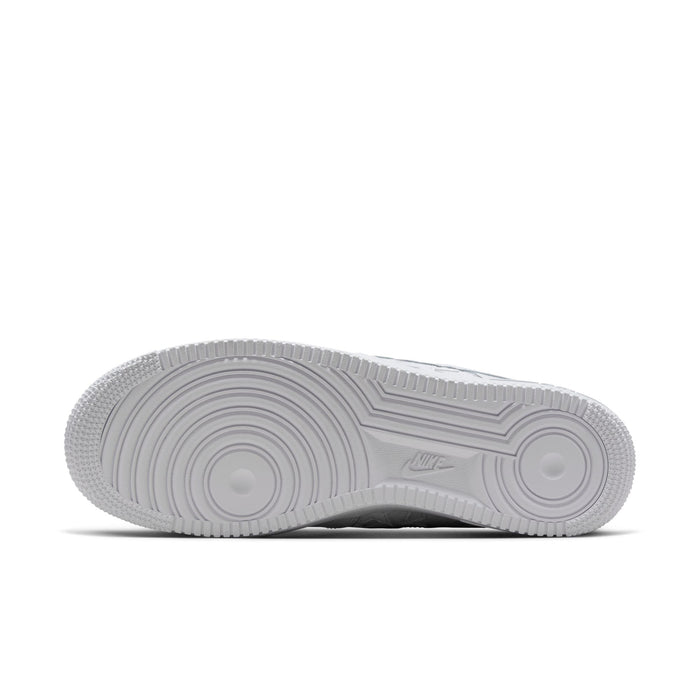 Nike Air Force 1 '07 Edge (White/White/Metallic Silver)