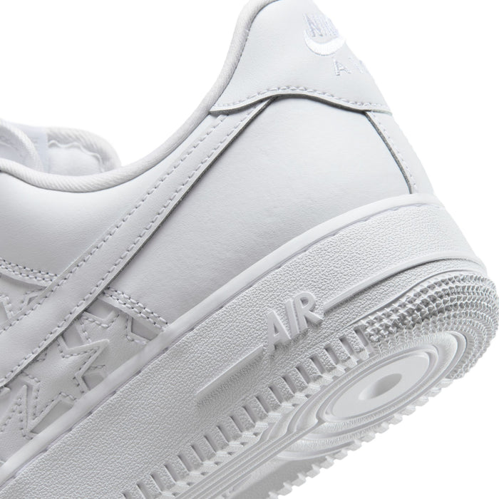 Nike Air Force 1 '07 Edge (White/White/Metallic Silver)