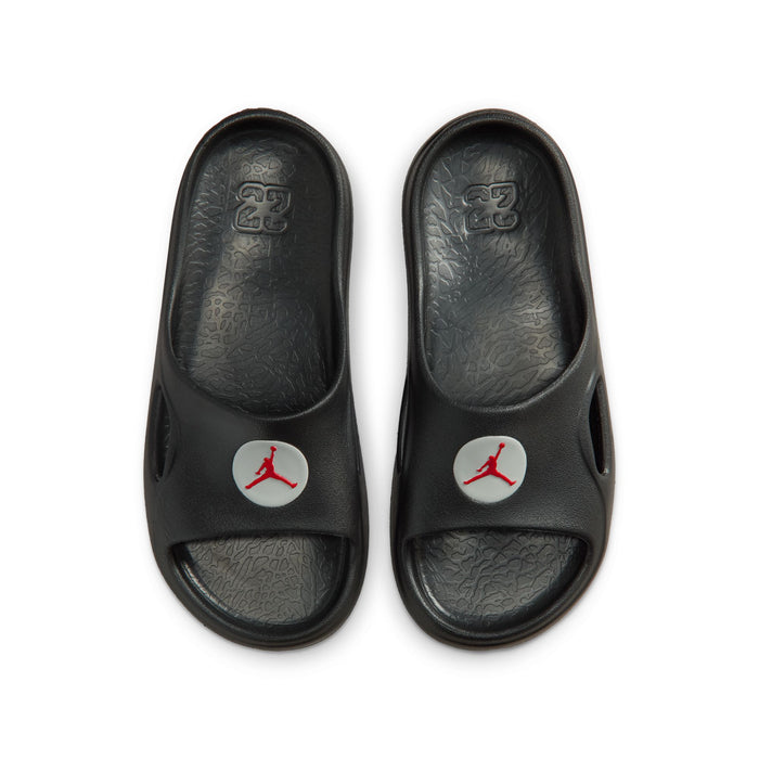 Air Jordan Hydrip Slide GS (Black/University Red/Tech Grey)
