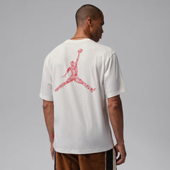 Air Jordan Laser Brooklyn Tee (Sail/Red)