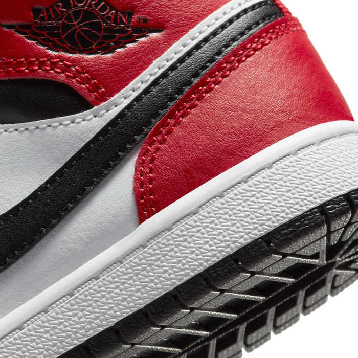 Air Jordan Mid PS (Black/Black/Gym Red)