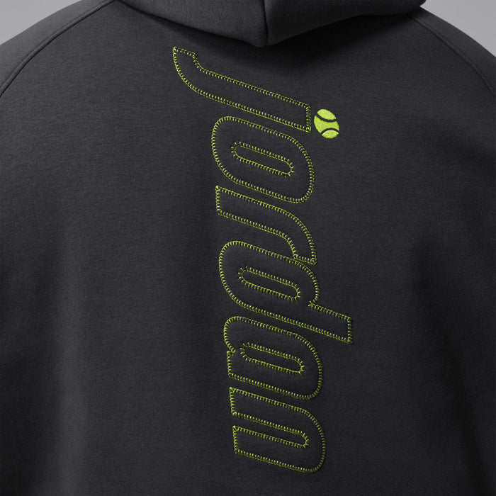 Air Jordan Oversized Brooklyn Fleece Pullover Hoodie (Anthracite)