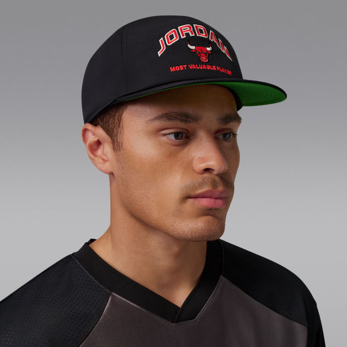 Air Jordan Pro Hat (BLACK/BLACK/KELLY GREEN/WHITE)