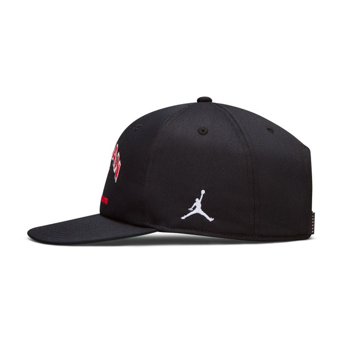 Air Jordan Pro Hat (BLACK/BLACK/KELLY GREEN/WHITE)
