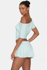 ButterCloud™ Mini Skort in Peppermint