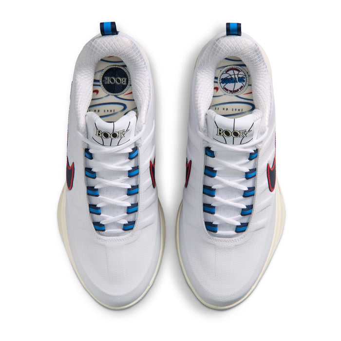 Nike Book 2 NRG (White/Midnight Navy/Fireberry)