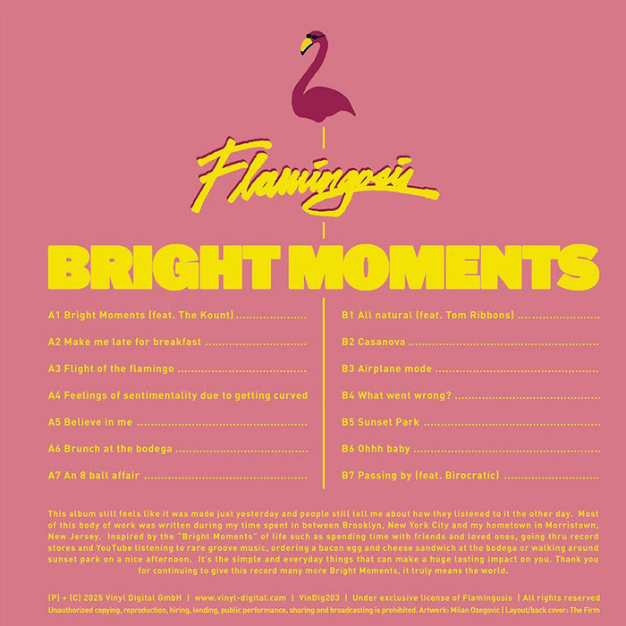 Bright Moments LP Vinyl - 10th Anniversary