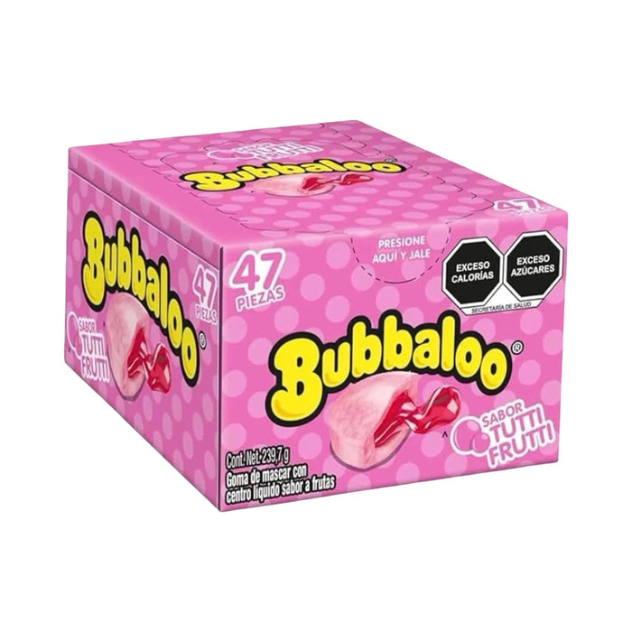 Bubbaloo Tutti Frutti Chewing Gum (47 Count)