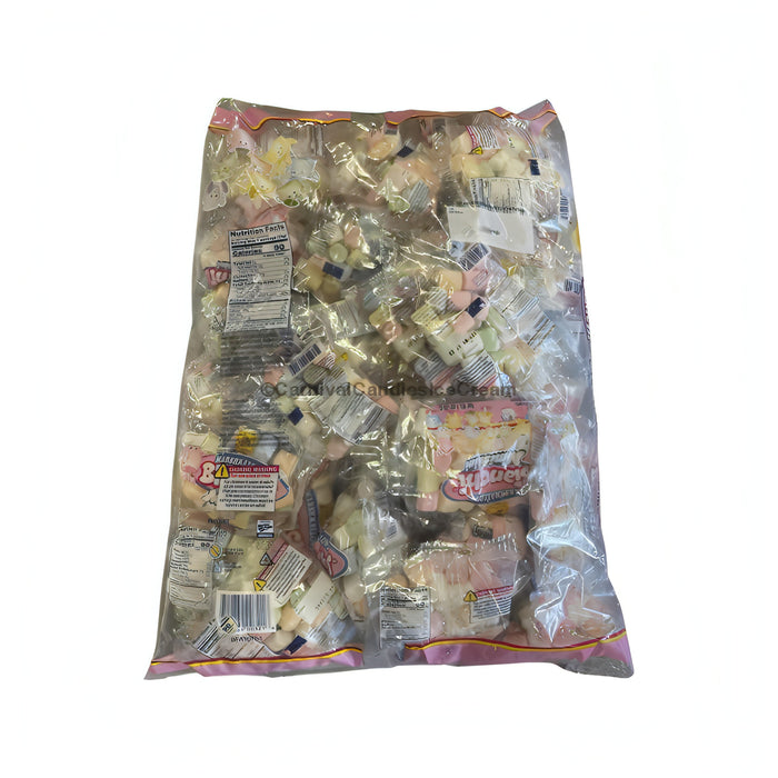 De La Rosa Bianchi Mini Marshmallow 30 count bag filled with fluffy, delicious marshmallows, ideal for snacking or hot cocoa.