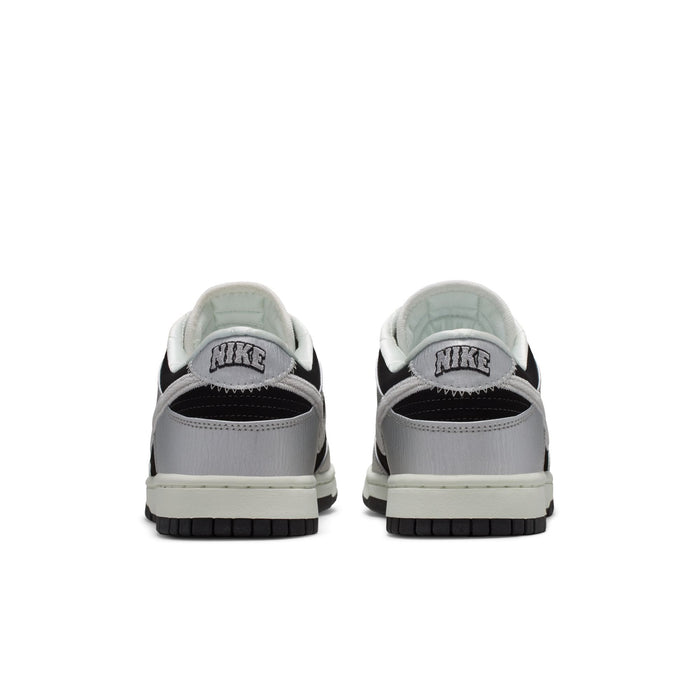 Nike Dunk Low Retro (Metallic Silver/Black)