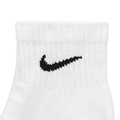 Nike Everyday Cushioned Training Ankle Socks 6 Pairs (White)
