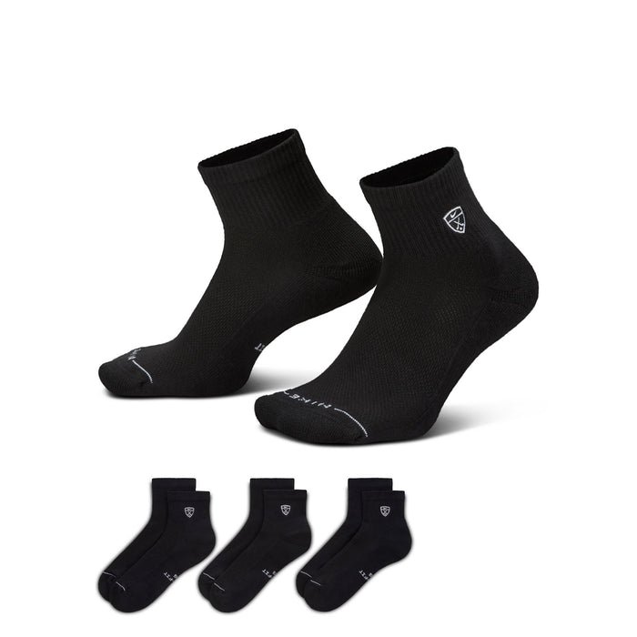 Nike Everyday Elevated Golf Ankle Socks (3 Pairs)