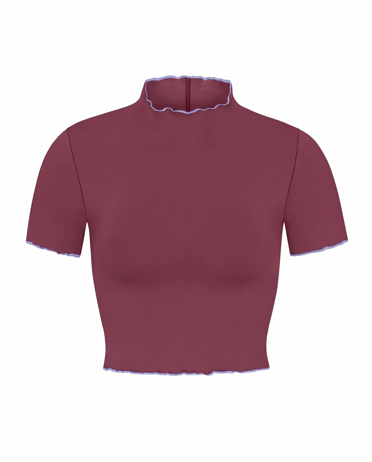 Rays SS Top *Wavy - Desert Plum / Riptide