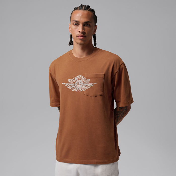 Jordan Flight Essentials Pocket T-Shirt "Brown"