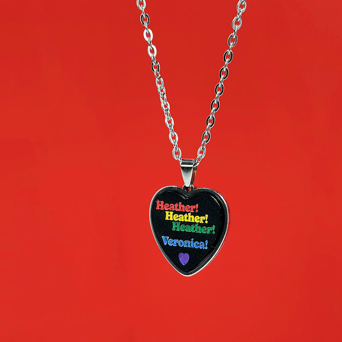 Heather & Veronica - Acrylic and Metal Necklace