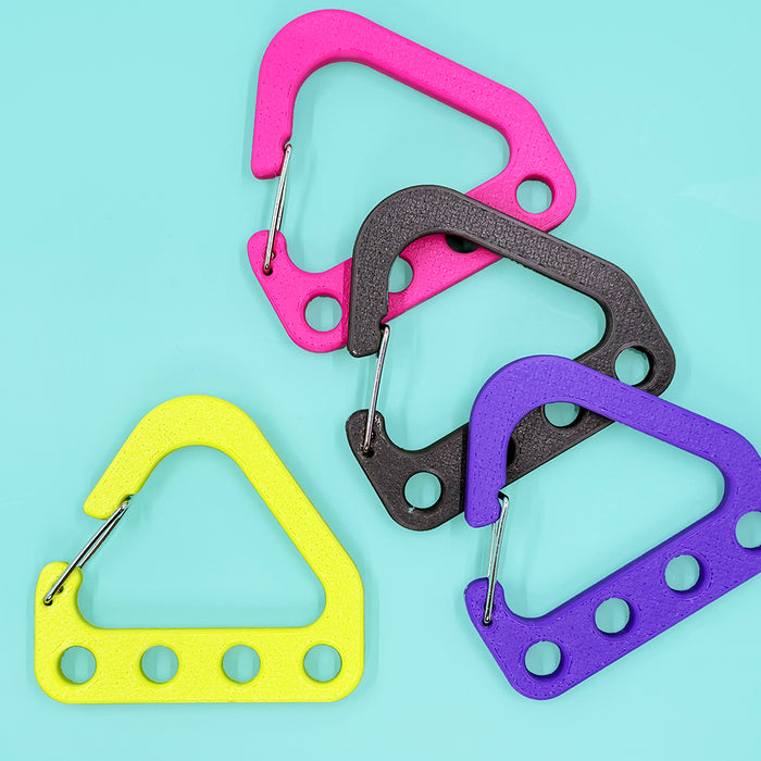 Keychain Collector Carabiner - Purple