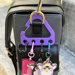 Keychain Collector Carabiner - Purple